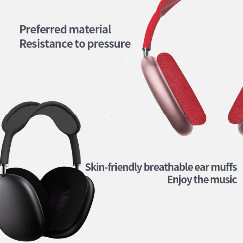 P9Max Wireless Bluetooth Headset Compatible with Apple