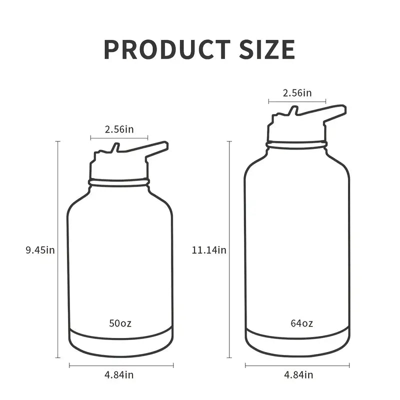64 Oz Stainless Hydration Flask